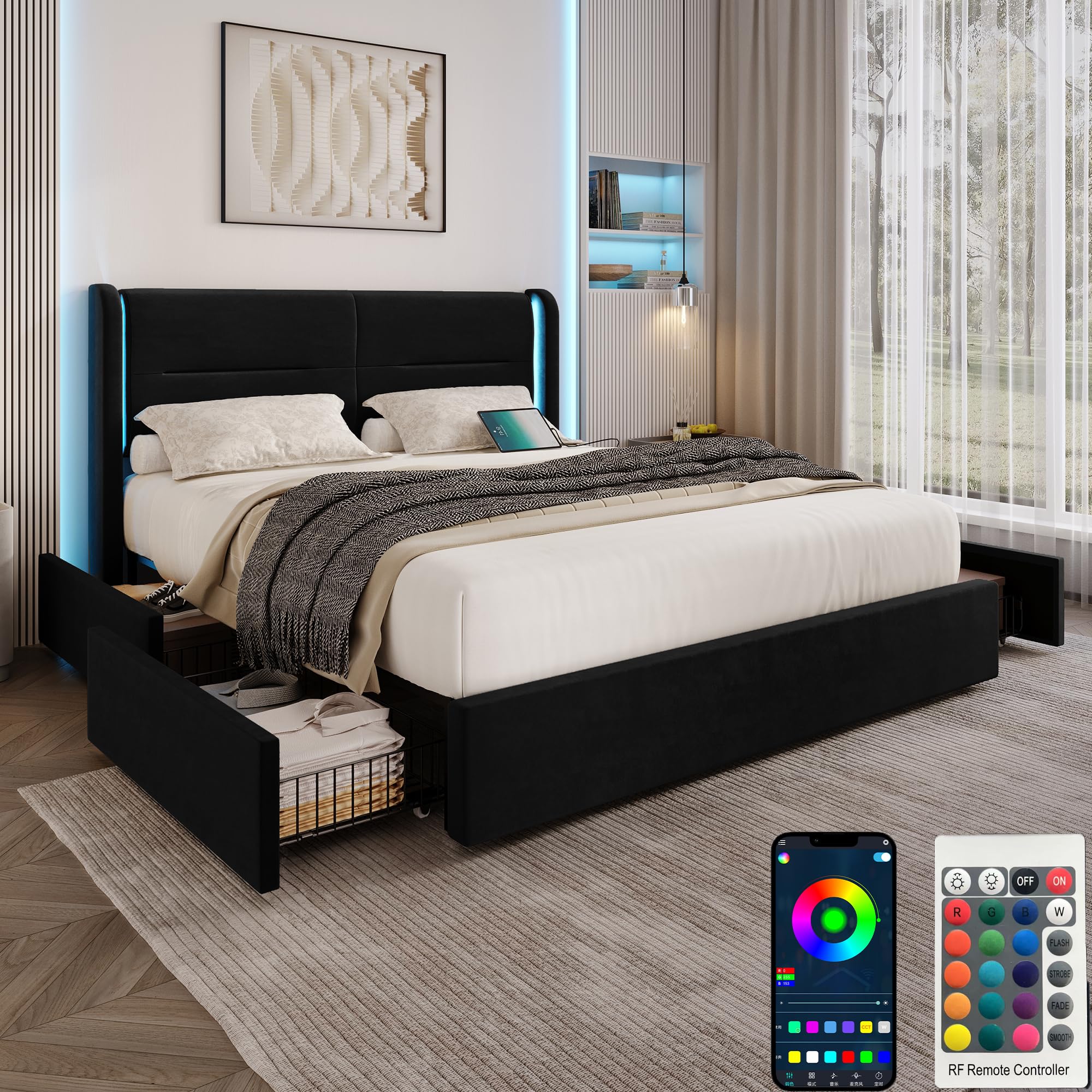 Lit 160x200 Avec Sommier